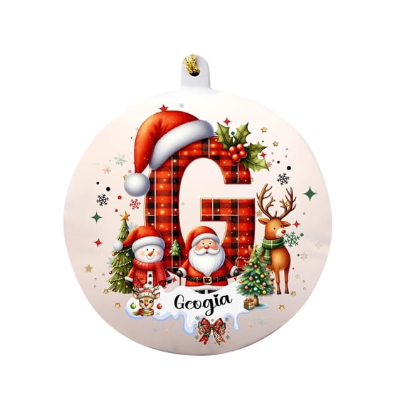 Acrylic Hanging Sign Transparent High-Definition, Custom Letter Sign for Christmas Home Decoration and Holiday Party, Front Door Welcome Sign for Family Gathering and Hostess Gift, Akmoler