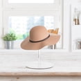thumbnail image 1 of Acrylic Hat Display Rack | Transparent or Black Stand for Baseball Caps Cowboy Hats Wigs | Adjustable Height | Durable Modern Desktop or Floor Organizer | Sturdy Storage Solution for Retail Home, 1 of 5