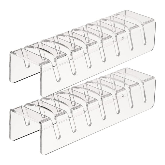 Acrylic Hat Organizer Stand Space-Saving Baseball Organizer For 7 No Installation Required Hat Rack Stand For Bedroom Closet