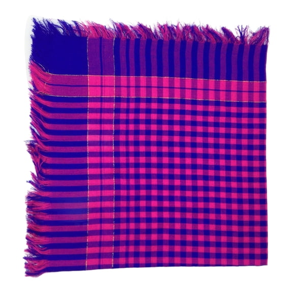 Acrylic Headscarf Unisex Neckwear Handkerchief 33Inch Stylish Head Oversized Neck Scarves for Outdoor Daily Commute