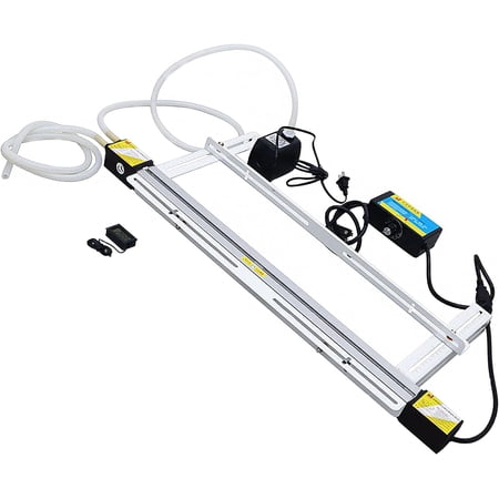 Acrylic Heat Bending Machine Acrylic PVC Bending Machine Plastic Sheet Bender Hot Heating Bender Tool with Bracket Heating Thickness (110V,800W,24in) for Decoration Sign Making