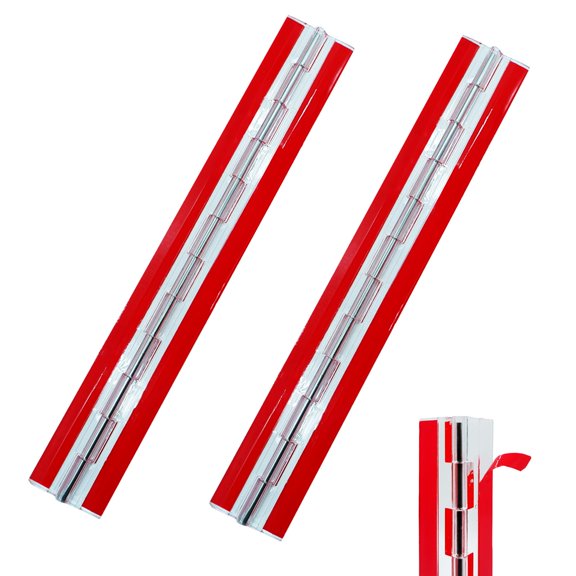 Acrylic Hinge Set 2Pcs 12 Inch Transparent Plastic Hinge for Aquarium Lid