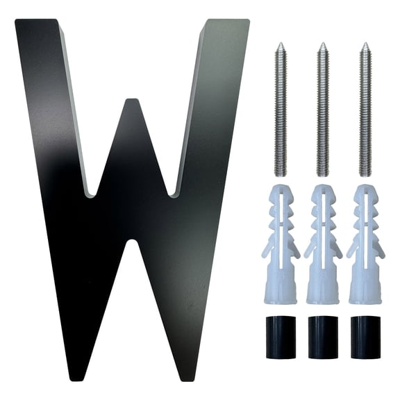 Acrylic House Number Modern Floating Address Plaque Alphabet Digital Signage Weatherproof Easy Install for Home Office Wall Door Mailbox Clear Visible Durable Marker