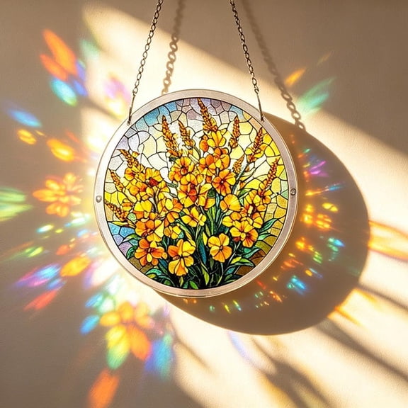 Acrylic Hummingbird Jigsaw Puzzle Suncatcher Kit, 200+ Pieces Window Hanging Decoration For Garden Home