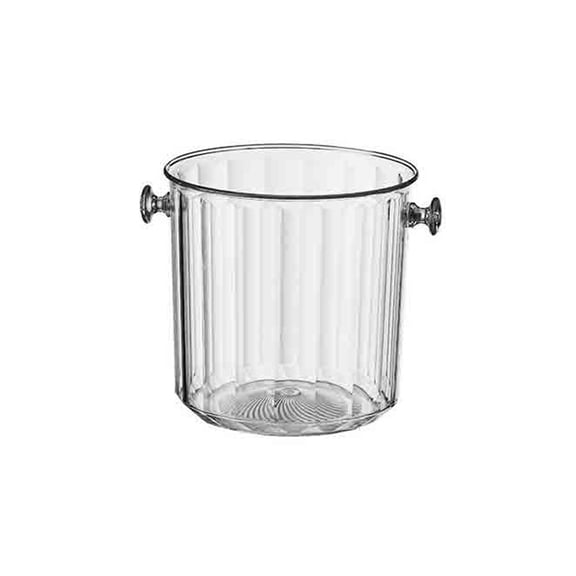 Acrylic Ice Bucket Commercial Champagne Bucket Home Bar Small Ice Pellet Bucket Filled with Ice