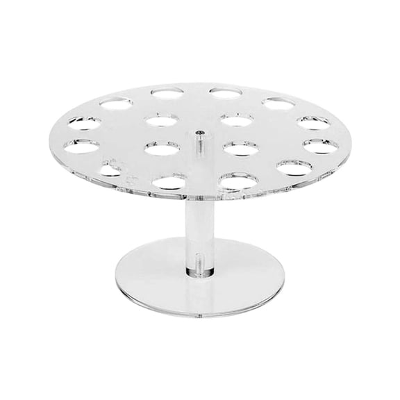 Acrylic Ice Cream Display Stand Transparent Food Rack for Hand Roll Popcorn Party