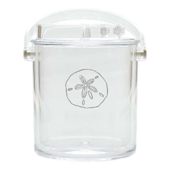 Acrylic Insulated Ice Bucket With Tongs -Sdollar