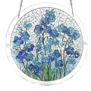 Acrylic Jigsaw Puzzle Suncatcher, 83 Pieces Sun Catcher Stained Glass Acrylic Puzzle Decoration for Women Men Mom Birthday Gift Home Decor