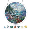 thumbnail image 1 of Acrylic Jigsaw Puzzle Suncatcher, Suncatcher Puzzle, 83 Pieces Acrylic Puzzle Window Hanging, Colorful Stained Glass Acrylic Sun Catcher Decor, for Women Mom, 1 of 8