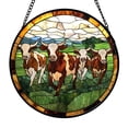 thumbnail image 1 of Acrylic Jigsaw Puzzle Suncatcher Window Hanging, 7.87 Inch Sun Catcher Puzzle Garden Decoration for Women Men Mom Birthday Gift Home Decor, 1 of 9