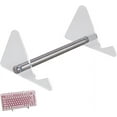 thumbnail image 1 of Acrylic Keyboard Display Stand 1-Tier Portable Keyboard Display Shelf Transparent Display Keyboard Holder Removable Keyboard Storage Holder for Home Office Study for DIY, 1 of 9