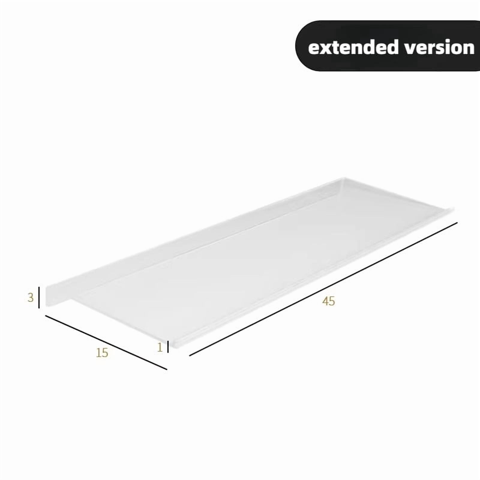 Acrylic Keyboard Riser Stand, Ergonomic Tilted Keyboard Holder for Desk, Clear Desktop Stand