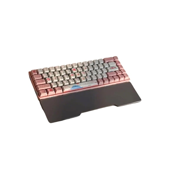 Acrylic Keyboard Wrist Rest Ergonomic Shaped Hand Rest for and Gaming Desk Armrest Pad Comfort