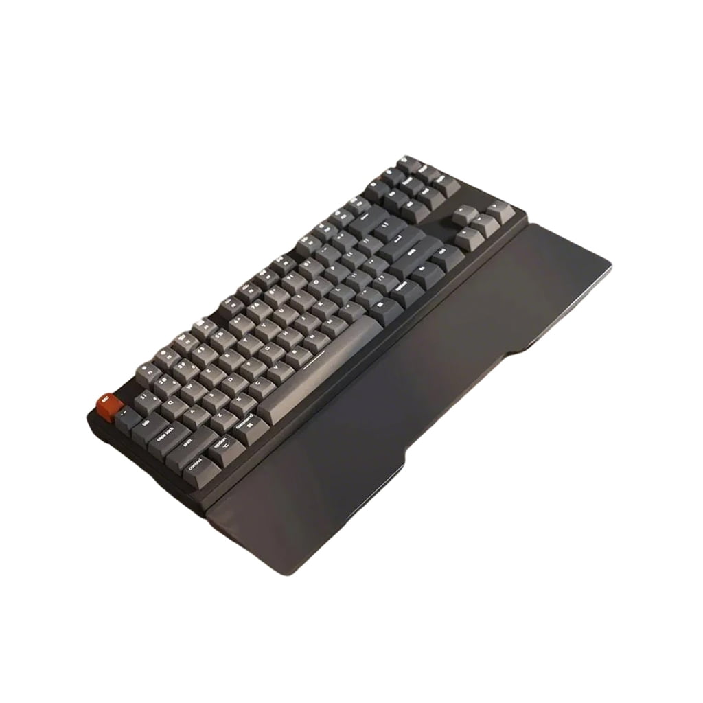 Acrylic Keyboard Wrist Rest, Ergonomic Wrist Pad for Typists and Gamers, Antislip Base