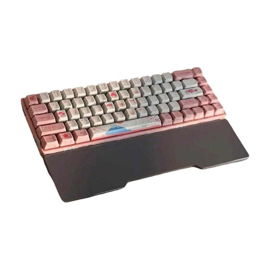 Acrylic Keyboard Wrist Rest, Ergonomic Wrist Pad for Typists and Gamers, Antislip Base