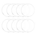 thumbnail image 1 of Acrylic Keychain Blanks, 2.5 Inch Round Clear Disc Ornaments for DIY Keychain, Crafting Vinyl Projects 4 Inch Transparent, 1 of 6