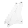 thumbnail image 1 of Clear Acrylic Display Stand 8-Tier Transparent Organizer Rack Holder for Kitchen Countertop Storage and Cutter Display, 1 of 5