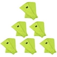 thumbnail image 1 of Acrylic Knitted Ladies' Shoulder Wrap/Scarf, Big Buttons, Versatile Lime, Lot Of 6, 1 of 8
