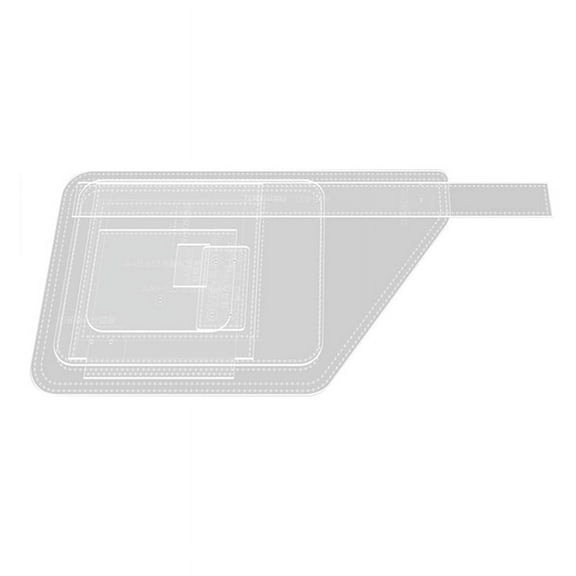 Acrylic Leather Templates for Capacity Crossbody Backpack,-533