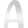 thumbnail image 1 of Acrylic Letter A Icebold, 4'' Tall Clear Custom Wedding Plastic Letters, Reception Alphabet Sign, 1 of 5