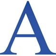 thumbnail image 1 of Acrylic Letter A Times, 4'' Tall Transparent Dark Blue Laser Cut Acrylic Letters, Choose Color Option, 1 of 5