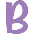 thumbnail image 1 of Acrylic Letter B Blank Craft, 10'' Tall Lavender Custom Wedding Reception Signage, DIY, 1 of 5