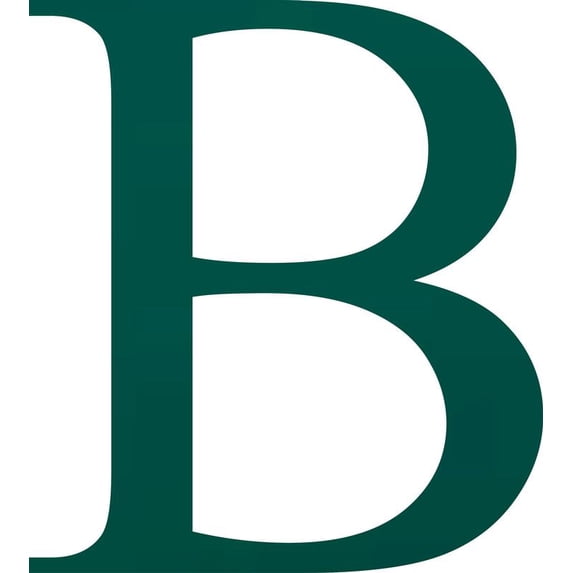 Acrylic Letter B Times, 3'' Tall Frosted Teal Laser Cut Acrylic Letters, Choose Color Option