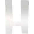 thumbnail image 1 of Acrylic Letter H Blank, 2'' Tall Clear Acrylic Sign Letter, Choose Your Color, Invitation, 1 of 5