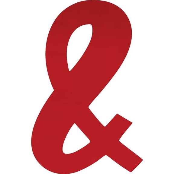 Acrylic Letter & Icebold, 6'' Tall Transparent Red Acrylic Alphabet Letters, Reception Alphabet Sign