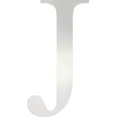 thumbnail image 1 of Acrylic Letter J Times, 8'' Tall Clear Custom Acrylic Letters, Choose Color Option, 1 of 5