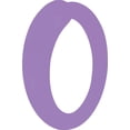 thumbnail image 1 of Acrylic Letter O Blank Craft, 8'' Tall Lavender Custom Wedding Reception Signage, DIY, 1 of 5