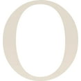thumbnail image 1 of Acrylic Letter O Times, 3'' Tall White Laser Cut Acrylic Letters, Choose Color Option, 1 of 5