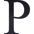 thumbnail image 1 of Acrylic Letter P Times, 2'' Tall Transparent Black Acrylic Sign Letter, Choose Your Color, Decorative Craft, 1 of 5