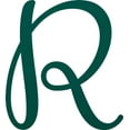 thumbnail image 1 of Acrylic Letter R Script, 3'' Tall Frosted Teal Alphabet Craft, Color Options, 1 of 5