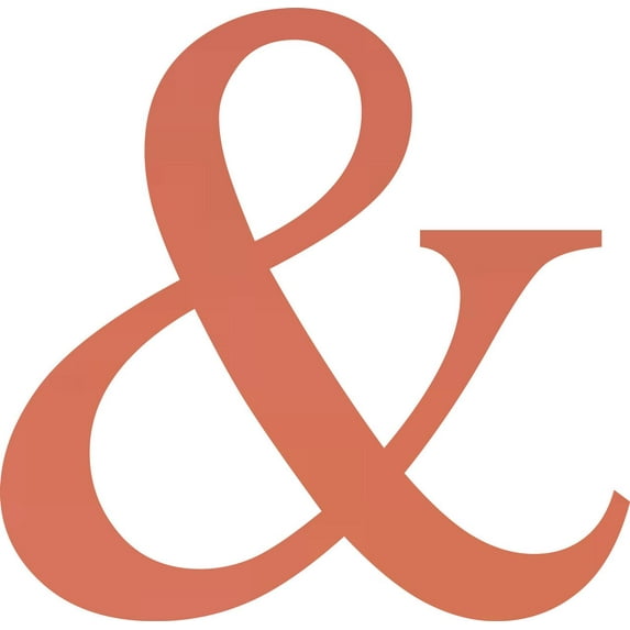 Acrylic Letter & Times, 10'' Tall Pastel Coral Custom Acrylic Letters, Choose Your Color