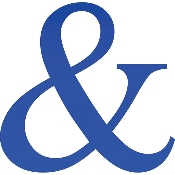 Acrylic Letter & Times, 3'' Tall Transparent Dark Blue Laser Cut Acrylic Letters, Choose Color Option