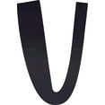 thumbnail image 1 of Acrylic Letter V Blank, 2'' Tall Transparent Black Acrylic Sign Letter, Choose Your Color, Invitation, 1 of 5