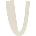 thumbnail image 1 of Acrylic Letter V Icebold, 6'' Tall White Acrylic Alphabet Letters, Reception Alphabet Sign, 1 of 5