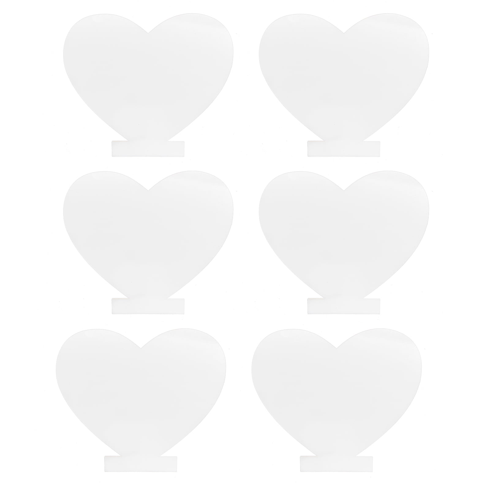 Acrylic Light Sheets Lamp Base Sheet Clear Led Heart Lights Diy Board