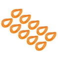 thumbnail image 1 of Acrylic Link Rings, 35mm Quick Linking Clips Hooks for DIY Orange 100Pack, 1 of 5