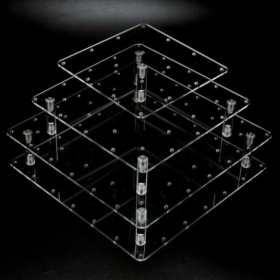 Acrylic Lollipop Display Stand 4 Tiers with 56 Holes Storage Rack for Lollipop Party Candy Decoration Accessories
