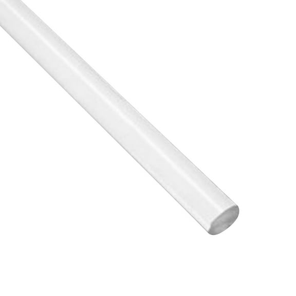 Acrylic Lucite Rod Dowel - 1.50 (38mm) x 24" (610mm) - One Rod (Clear)