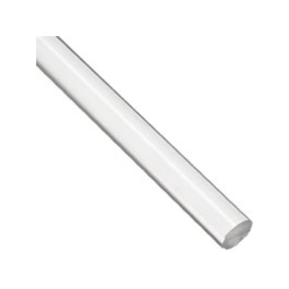Acrylic Lucite Rod Dowel - 5/8"(16mm) x 11.8125" (300mm) - One Rod (Clear)