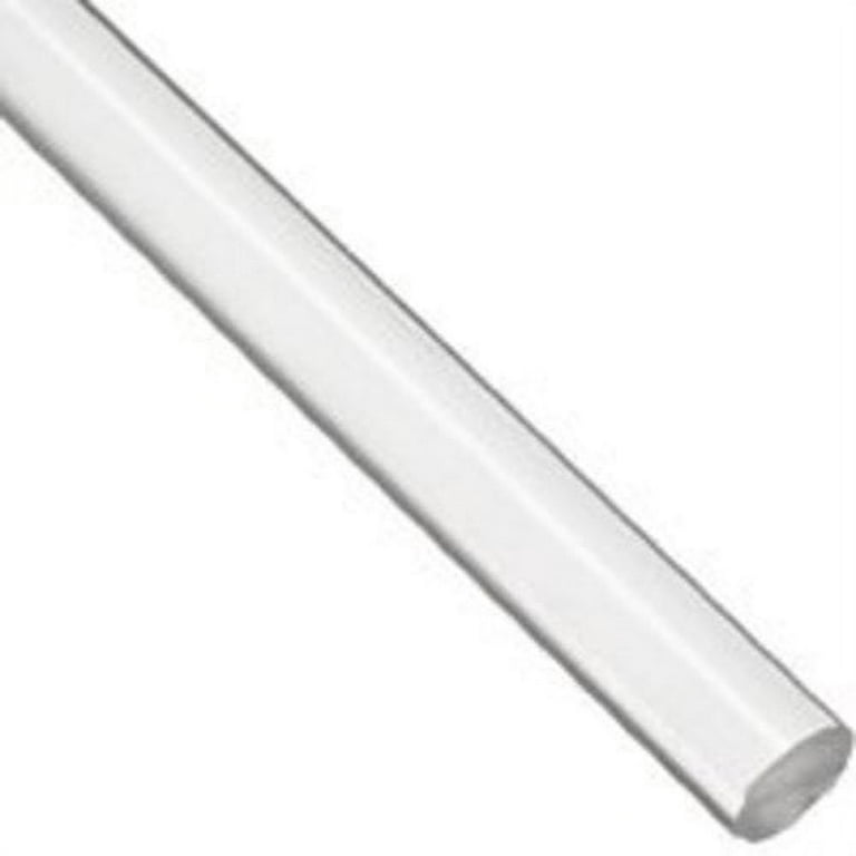 Acrylic Lucite Rod Dowel - One 1 (25mm) x 24(610mm) (Clear