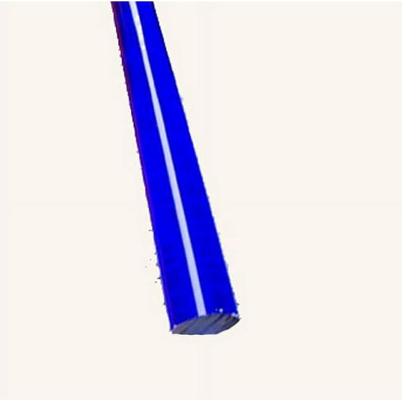 Acrylic Lucite Rod Dowel - One 3/8" (9.525mm) x 24"(610mm) (Blue)