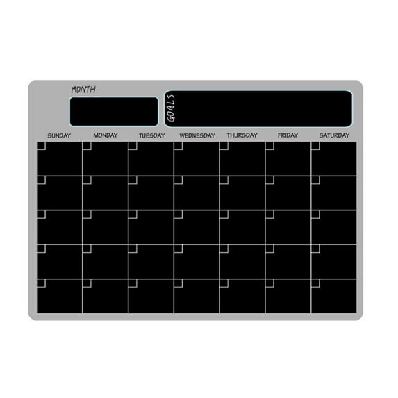 Acrylic Magnetic Calendar Fridge Magnet Calendar Month Calendar Week Calendar Tablet Small Magnet Refrigerator Message Board Kitchen Refrigerator Reminder Stickers, Notebooks, Shopping Lists