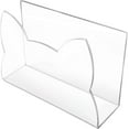 thumbnail image 1 of Acrylic Mail Organizer - Clear Desktop Letter Sorter, Office Document Sorter Rack, Scratch-Resistant Acrylic for Envelopes/Invitations/Paper (7x3x4in), 1 of 4