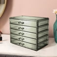 thumbnail image 1 of Cosmetic Makeup Organizer 5 Drawer Acrylic Storage Solution for Cosmetics Jewelry Beauty Supplies Organizers for College Dorm Girl's Room Clear Design, 1 of 4