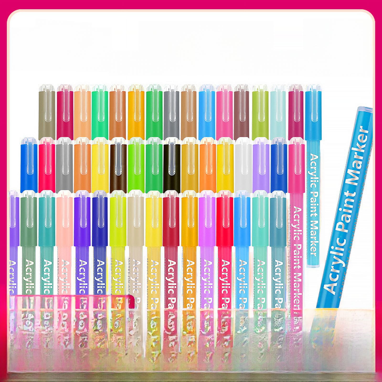 Stackable Marker Acrylic Marker Pen Pen Hand-painted diy Impermeable Color Stackable ...