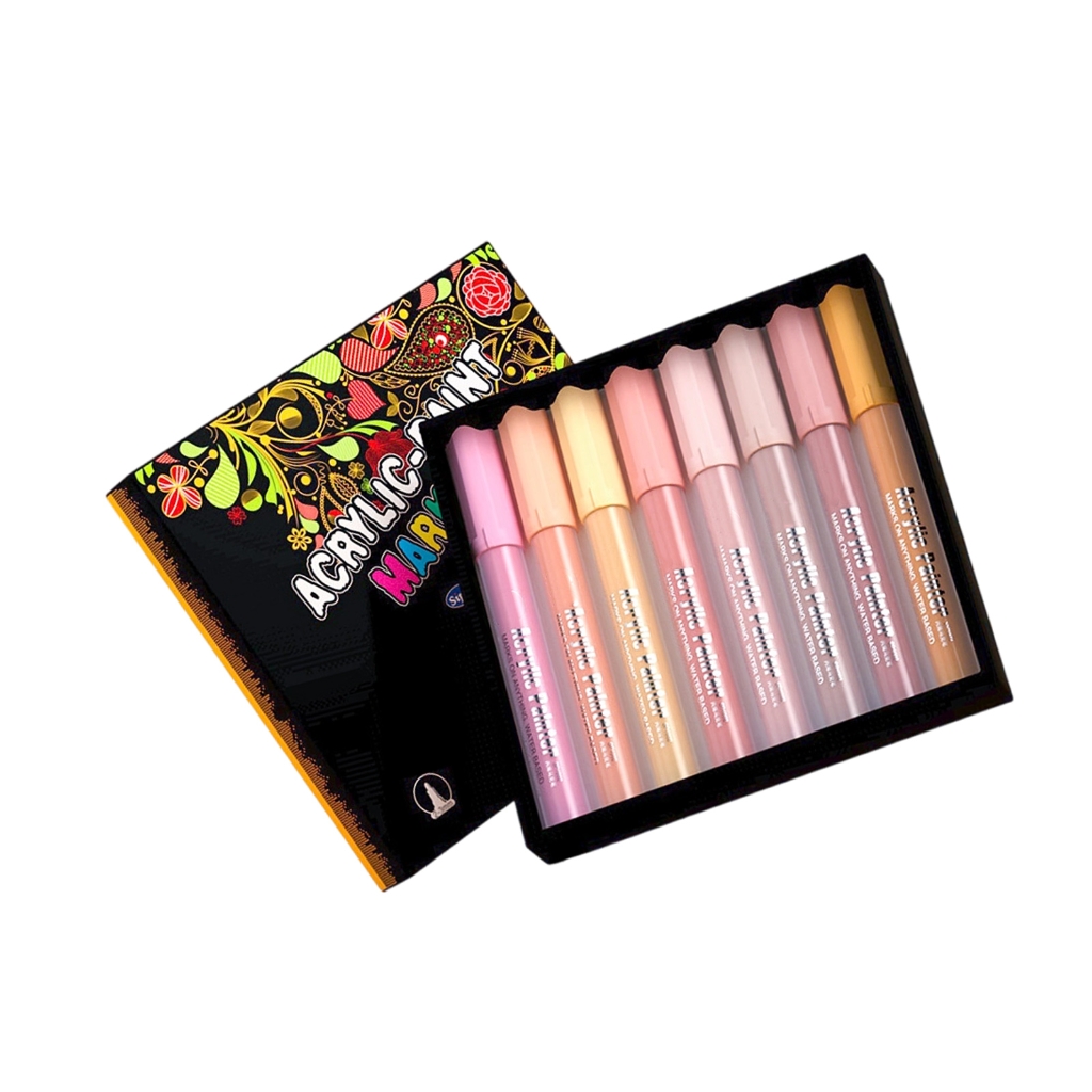 Acrylic Marker Water Quick Dry Acrylic Paint Pen Artist Art Marker For Scrapbooking Journaling Art Painting